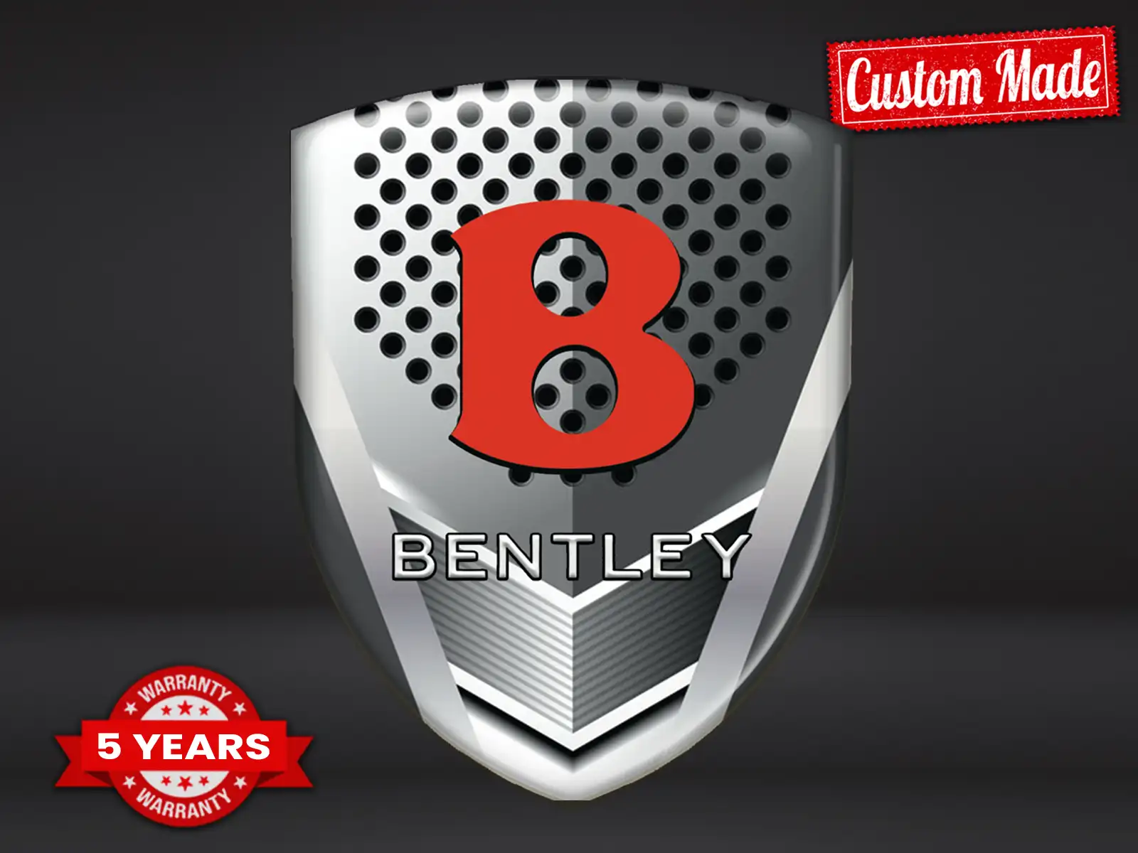 Bentley Autoemblem Hochwertig Professionell Anpassbar